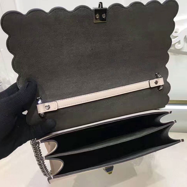 2017 Fendi KAN I handbag in Original calfskin leather 8BT3961