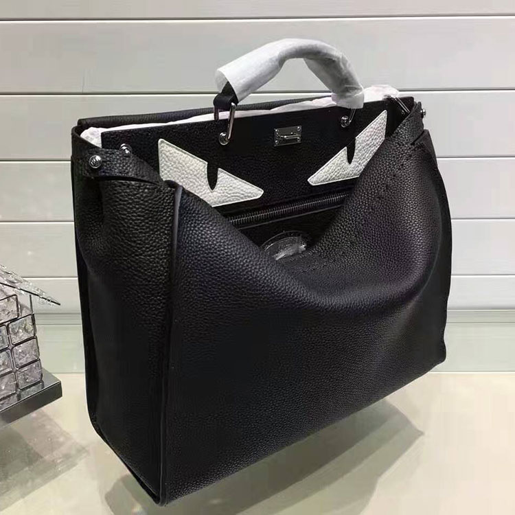 2017 Fendi Men Selleria Peekaboo-Small handbag in leather 7VA388