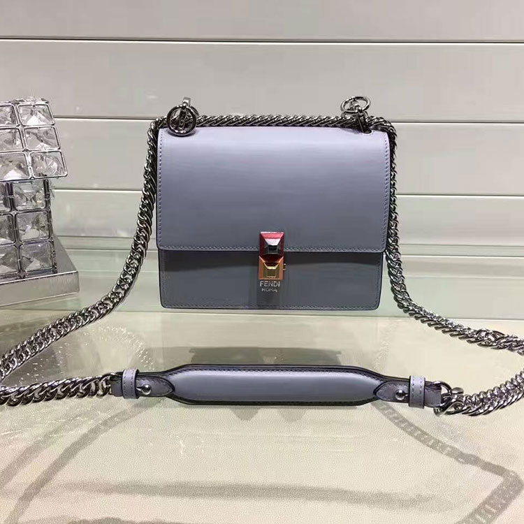 2017 Fendi kan i piccola Mini bag in calfskin leather 8M0381