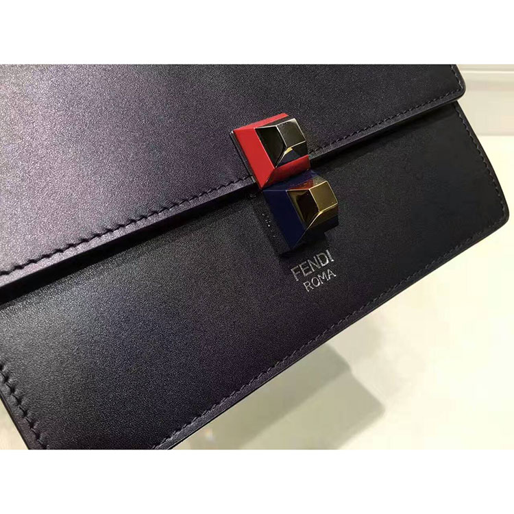2017 Fendi kan i piccola Mini bag in calfskin leather 8M0381