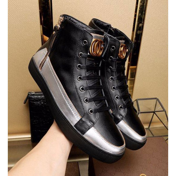 2017 Gucci men Sneakers shoes in Calfskin leather