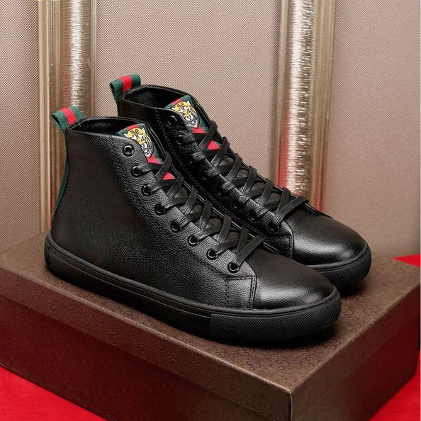 2017 Gucci men Sneakers shoes in Calfskin leather inside Lambskin leather