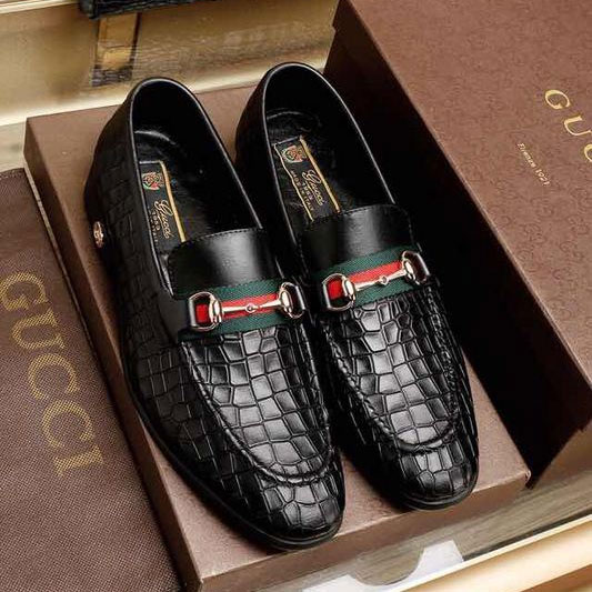 2017 Gucci men shoes in Calfskin leather inside Lambskin leather