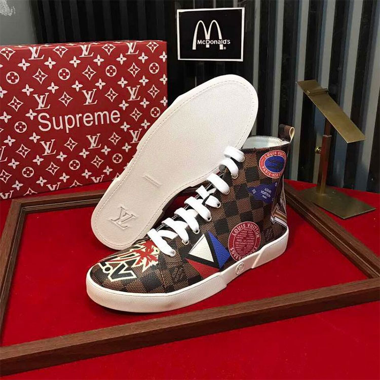 2017 Louis Vuitton men Sneakers shoes