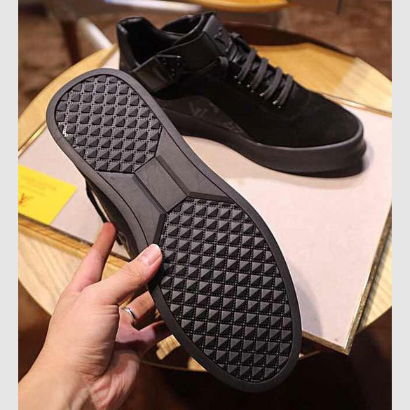 2017 Louis Vuitton men Sneakers shoes in Nubuck Leather