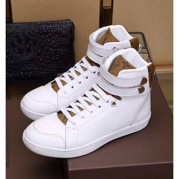 2017 Louis Vuitton men Sneakers shoes inside Lambskin leather