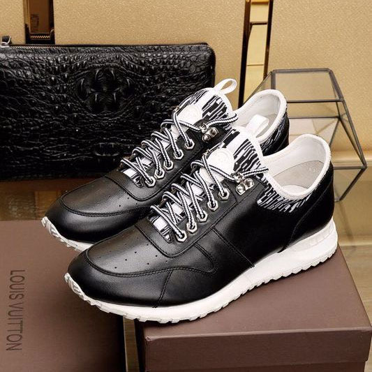 2017 Louis Vuitton men Sneakers shoes inside Lambskin leather