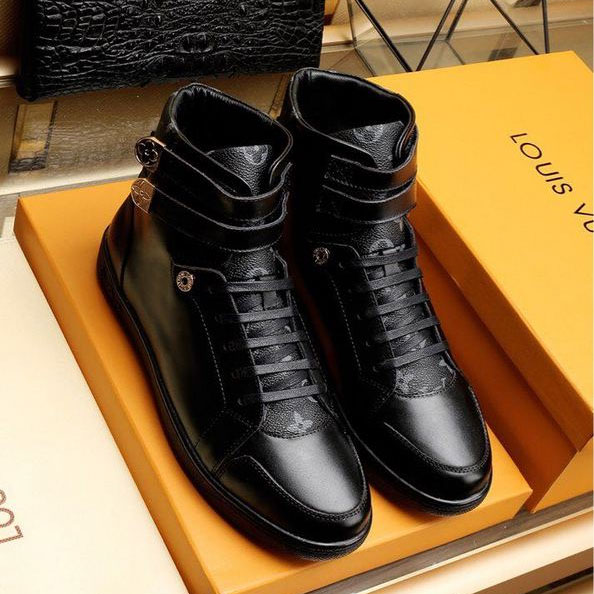 2017 Louis Vuitton men Sneakers shoes inside Lambskin leather