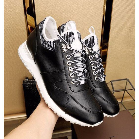 2017 Louis Vuitton men Sneakers shoes inside Lambskin leather