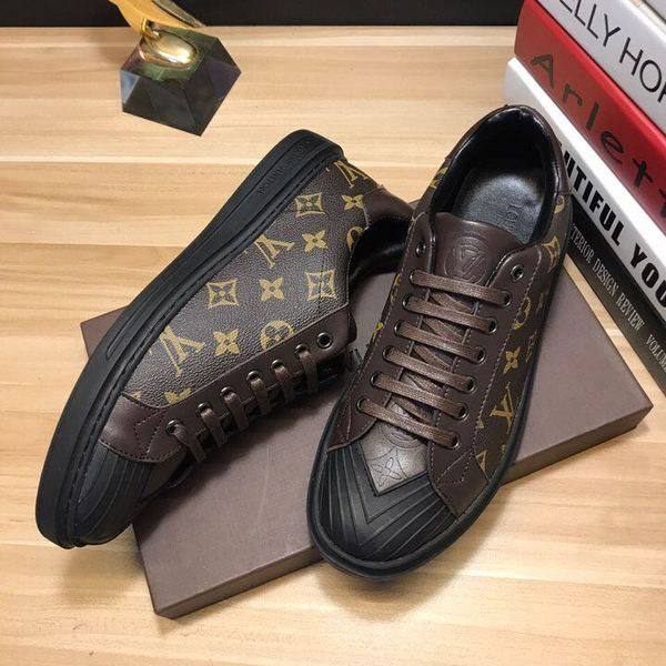 2017 Louis Vuitton men Sneakers shoes inside Lambskin leather