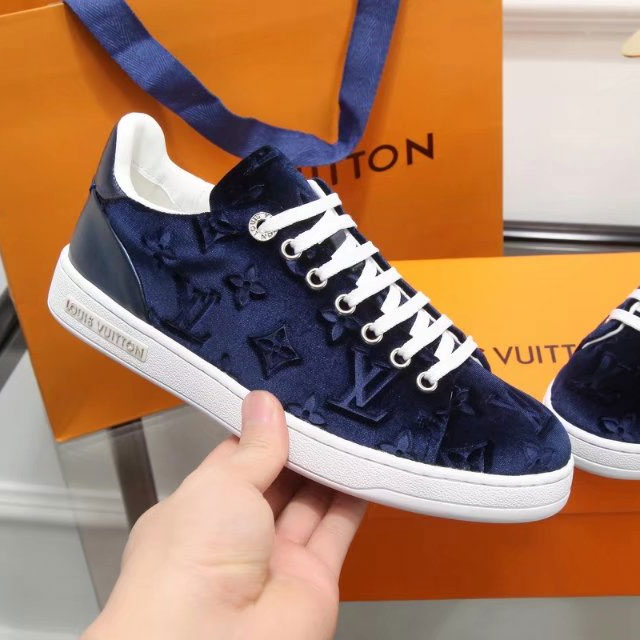 2017 Louis vitton women FRONTROW SNEAKER in Velvet