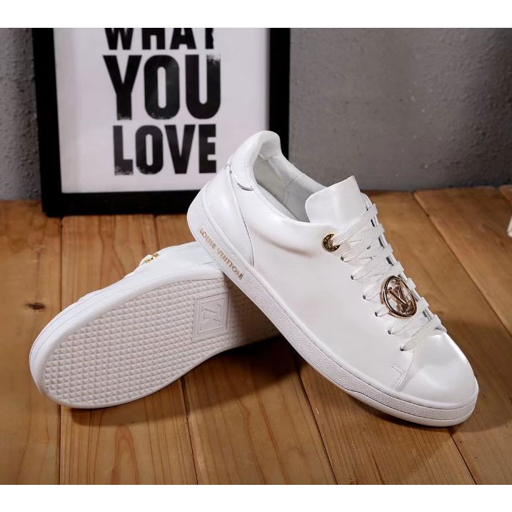 2017 Louis vitton women Sneakers shoes in Calfskin leather