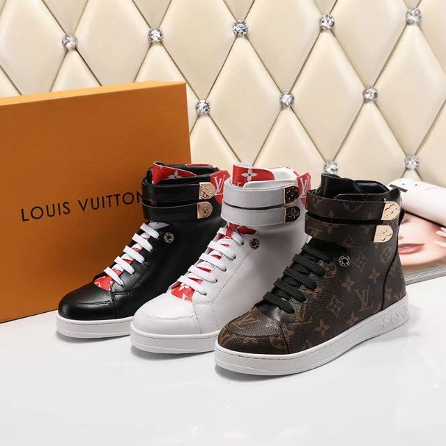 2017 Louis vitton women Sneakers shoes in Canvas