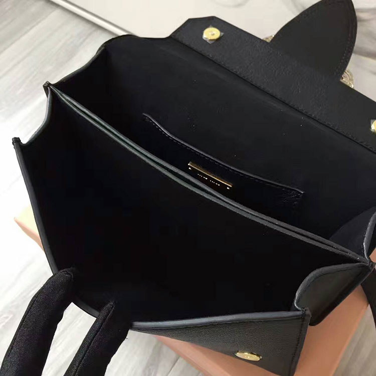 2017 MiuMiu Shoulder BAG IN LEATHER 5BH609