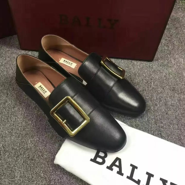 2017 New Arrivals Bally women shoes in Calfskin leather