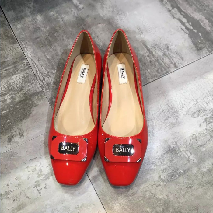 2017 New Arrivals Bally women shoes in Patent leather