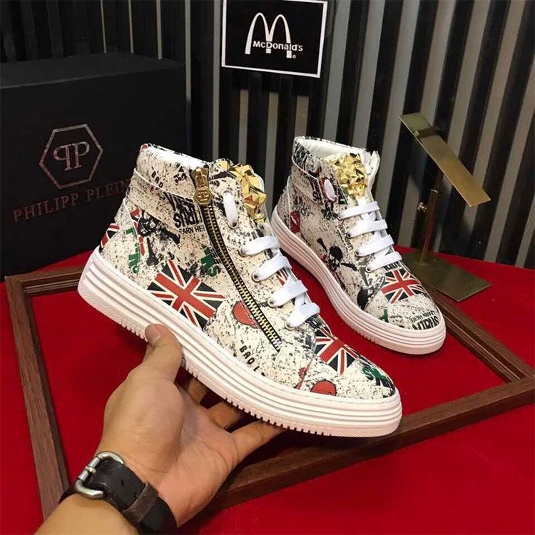 2017 Philipp Plein men Sneakers shoes