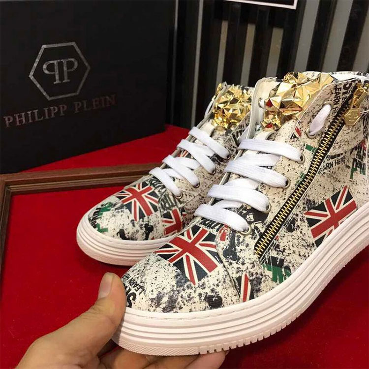 2017 Philipp Plein men Sneakers shoes