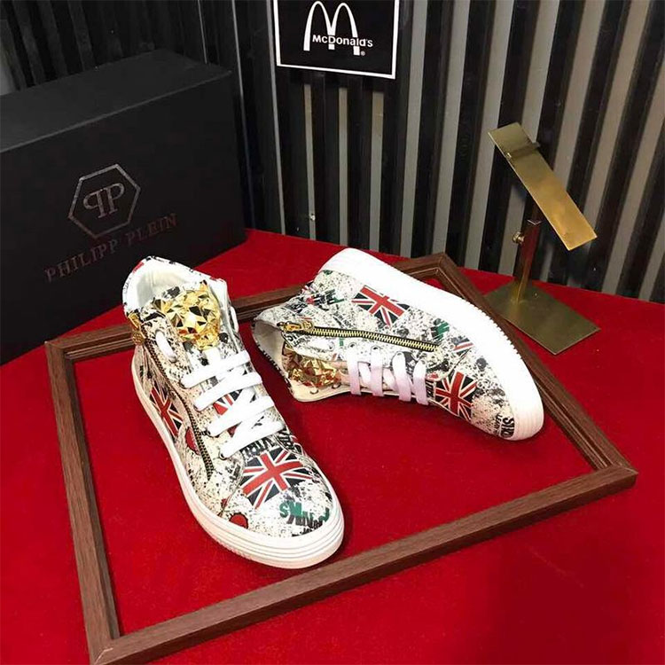 2017 Philipp Plein men Sneakers shoes