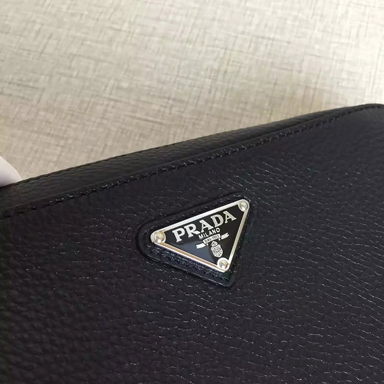 2017 Prada Men Clutch Original leather 2VF002