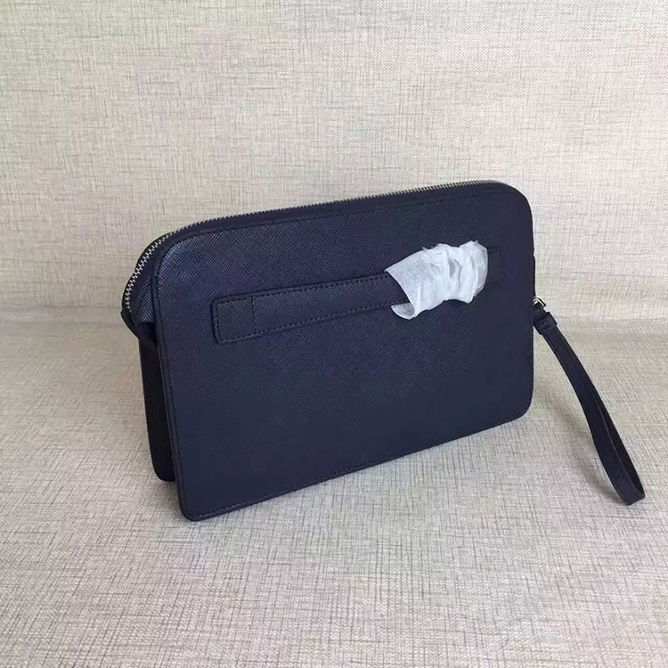 2017 Prada Men Clutch Original leather VR0056