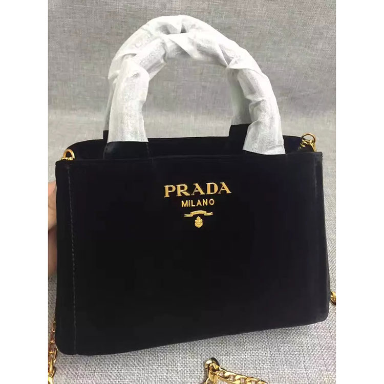 2017 Prada Original flannel Tote Shoulder Bag 1BG203