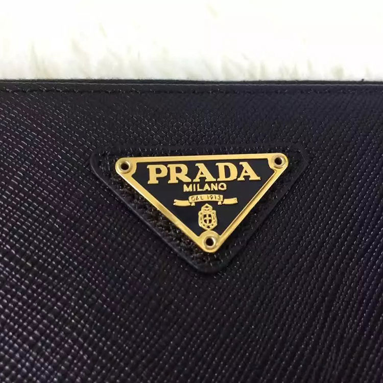 2017 Prada Zip Around Wallet Original leather 1M0506