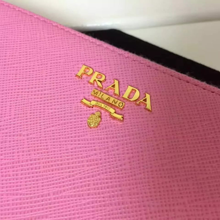 2017 Prada Zip Around Wallet Original leather 1M0506