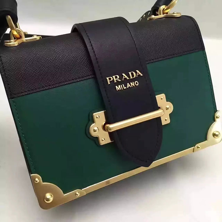 2017 Prada cahier bag Original Calfskin Leather 1BD045