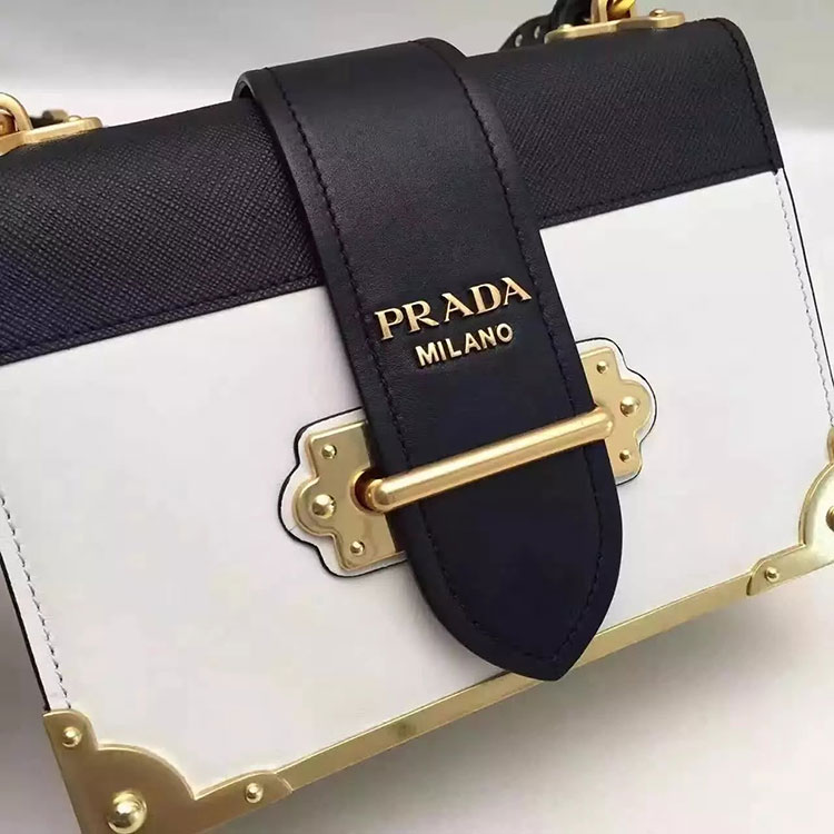 2017 Prada cahier bag Original Calfskin Leather 1BD045