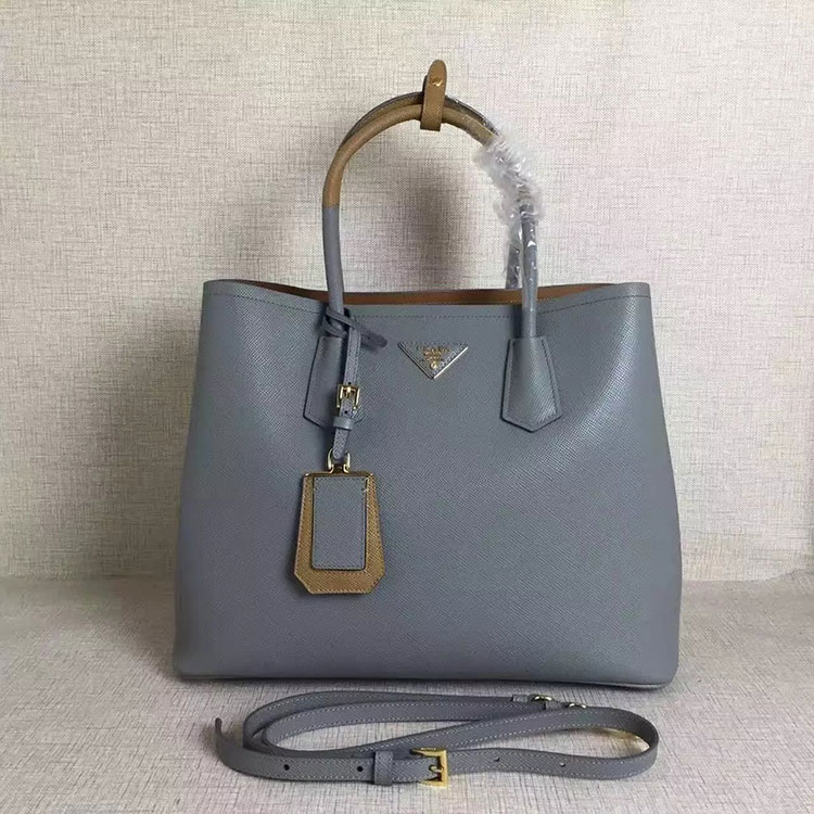 2017 Prada double Medium bag Original Leather 1BG755