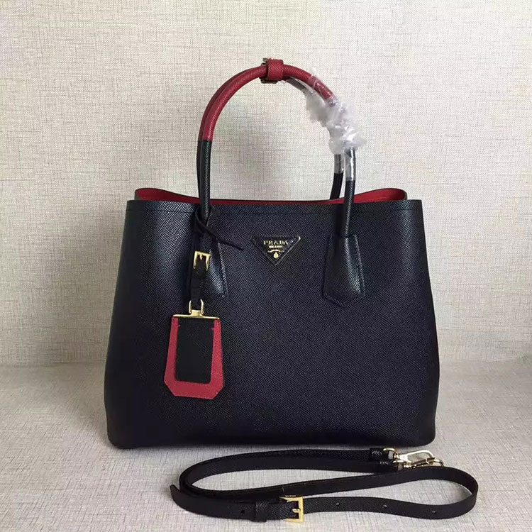 2017 Prada double Medium bag Original Leather 1BG755