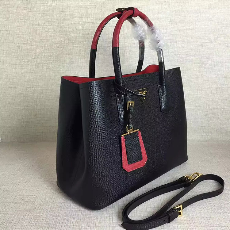 2017 Prada double Medium bag Original Leather 1BG755