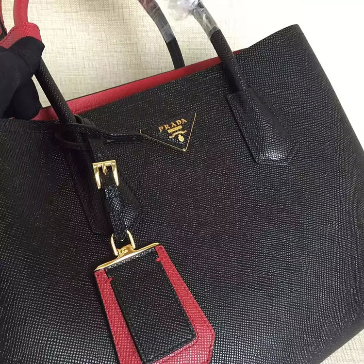 2017 Prada double Medium bag Original Leather 1BG755