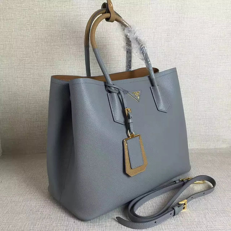 2017 Prada double bag Original Leather 1BG756