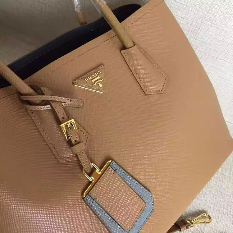 2017 Prada double bag Original Leather 1BG756