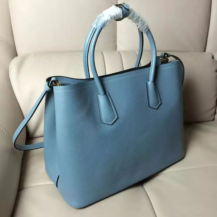 2017 Prada double bag Original Leather BN2756T