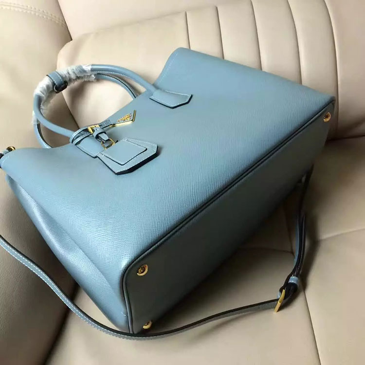 2017 Prada double bag Original Leather BN2756T