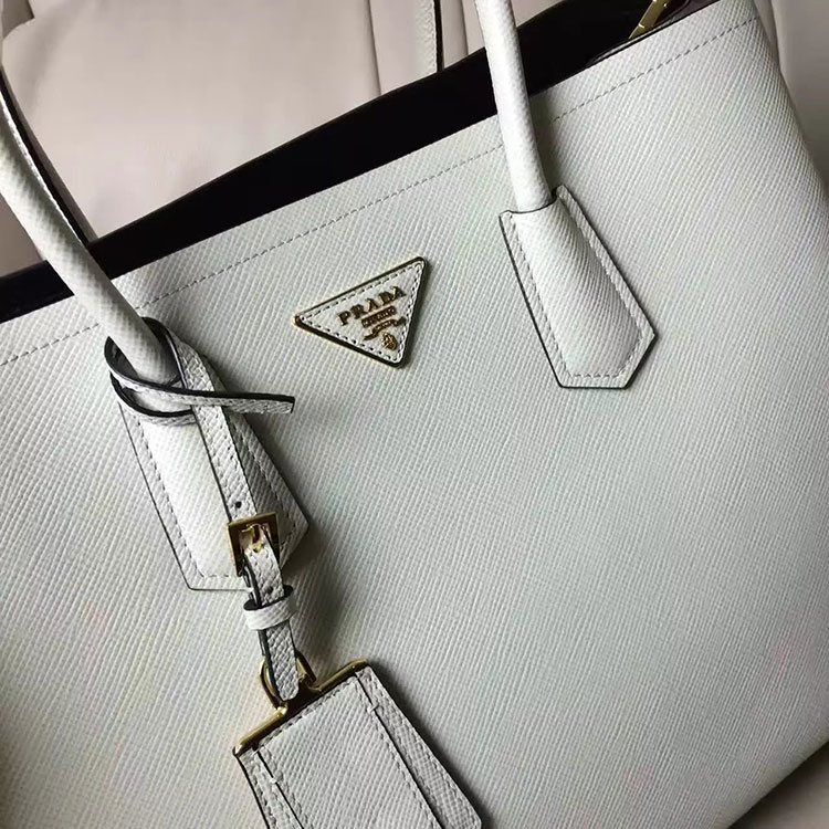 2017 Prada double bag Original Leather BN2756T