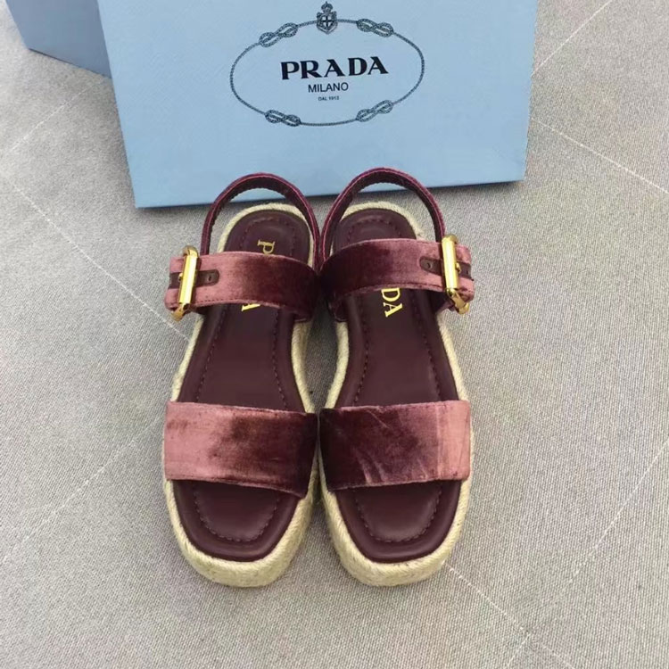 2017 Prada women Sandals