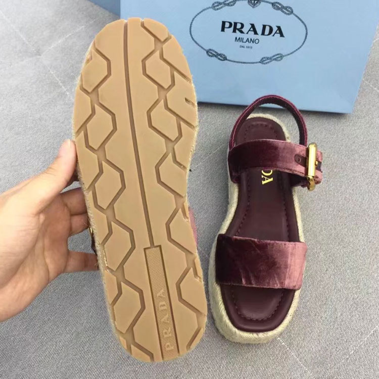 2017 Prada women Sandals