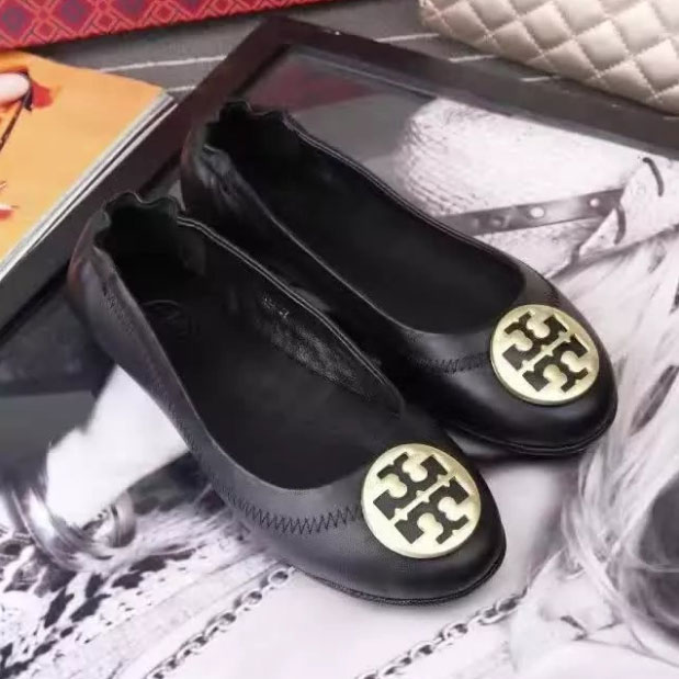 2017 Tory Burch classic women Flats shoes in Sheepskin leather