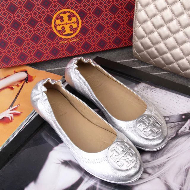 2017 Tory Burch classic women Flats shoes in Sheepskin leather