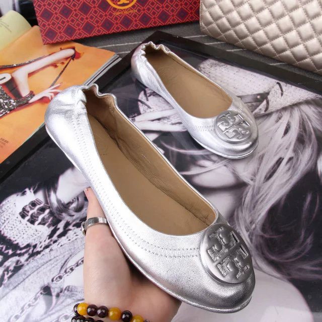 2017 Tory Burch classic women Flats shoes in Sheepskin leather