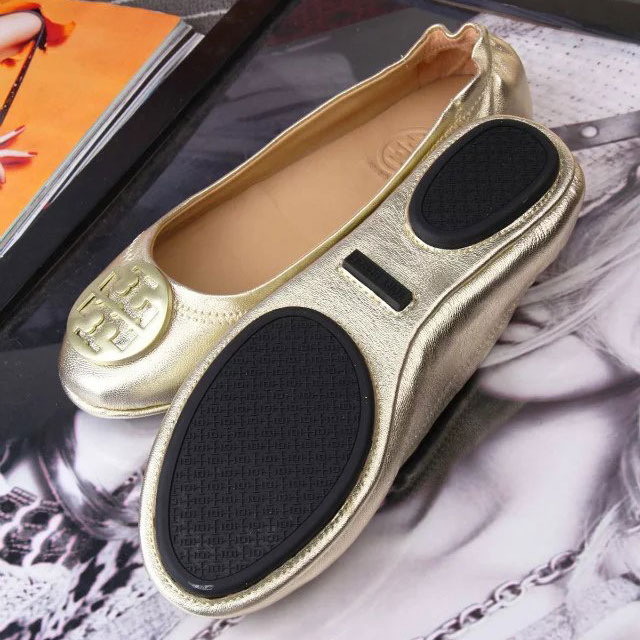 2017 Tory Burch classic women Flats shoes in Sheepskin leather