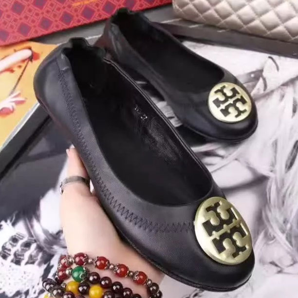 2017 Tory Burch classic women Flats shoes in Sheepskin leather