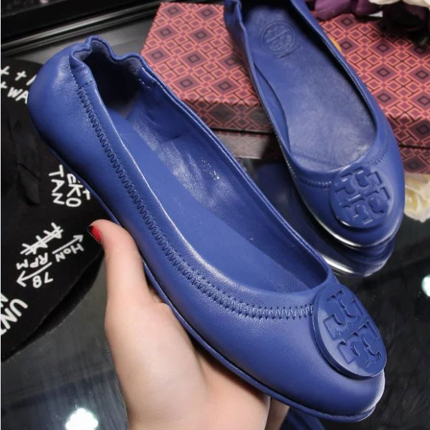 2017 Tory Burch classic women Flats shoes in Sheepskin leather