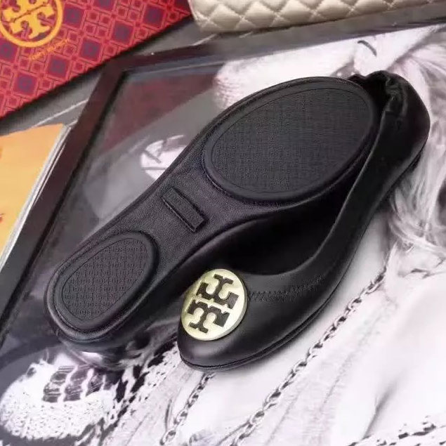 2017 Tory Burch classic women Flats shoes in Sheepskin leather