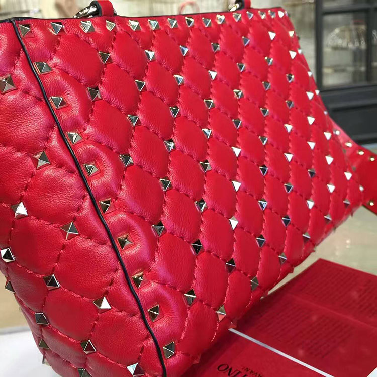 2017 VALENTINO GARAVANI ROCKSTUD SPIKE BAG 1402