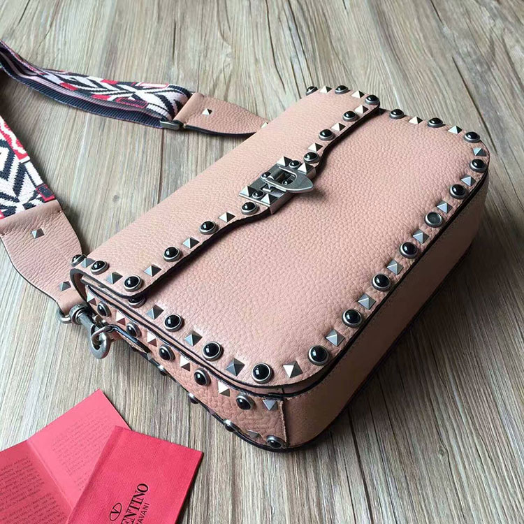 2017 Valentino GUITAR ROCKSTUD ROLLING CROSS BODY BAG 0936L